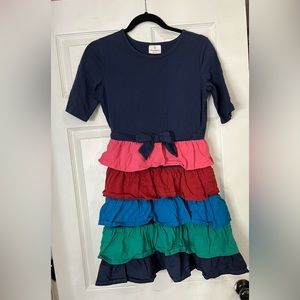 Hanna Andersson short sleeve ruffled dress